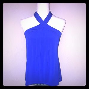 Beautiful blue express halter